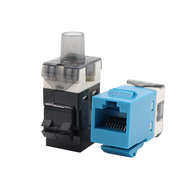 Cat6 UTP 180 Céim Punch Down Keystone Jack Jack