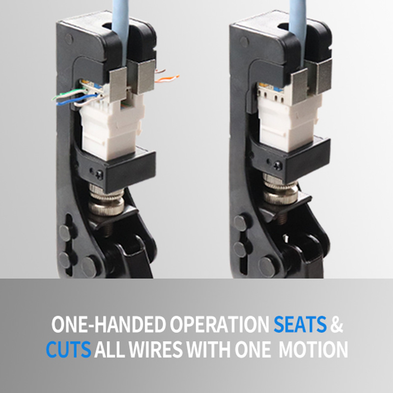 RJ45 Keystone Jack Punch Down Uirlis Foirceanta Luas Do 180 Céim PX-T-DS