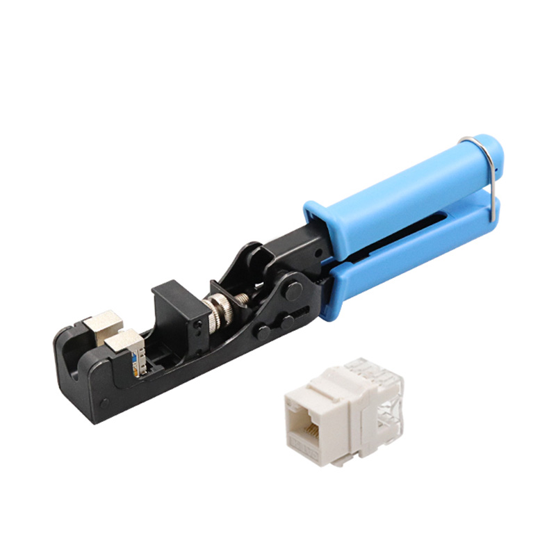 RJ45 Keystone Jack Punch Down Uirlis Foirceanta Luas Do 180 Céim PX-T-DS
