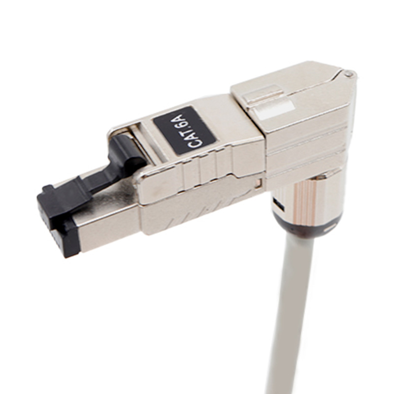 Modúl líonra gan uirlis CAT6A STP 90-Céim